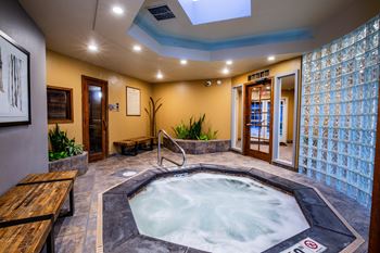 Sky harbor apartments spa/hot tub